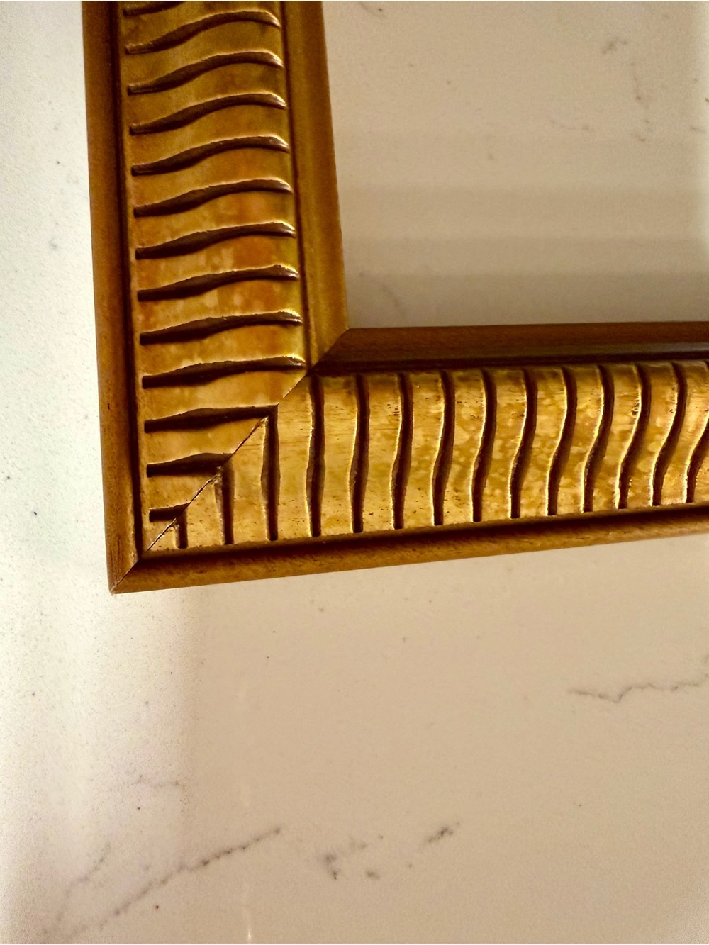Gold Decorative Wooden Picture Frame - Classic Accent - Picture 3 of 5